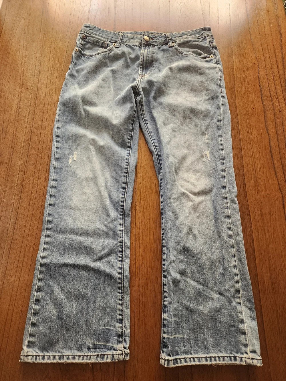 Marc Ecko Blue Bootcut Jeans Men's W34 L30 y2k
